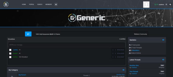 Generic - Premium MyBB Theme