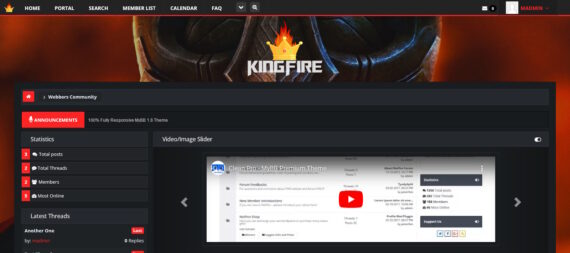 KingFire - Premium MyBB Theme